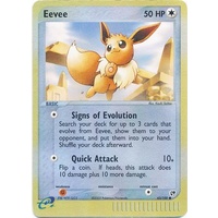 Eevee 63/100 EX Sandstorm Reverse Holo Common Pokemon Card NEAR MINT TCG