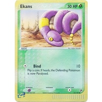 Ekans 64/100 EX Sandstorm Reverse Holo Common Pokemon Card NEAR MINT TCG