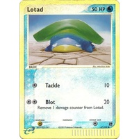 Lotad 67/100 EX Sandstorm Reverse Holo Common Pokemon Card NEAR MINT TCG