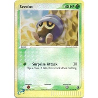 Seedot 76/100 EX Sandstorm Reverse Holo Common Pokemon Card NEAR MINT TCG