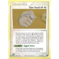 Claw Fossil 90/100 EX Sandstorm Reverse Holo Common Trainer Pokemon Card NEAR MINT TCG