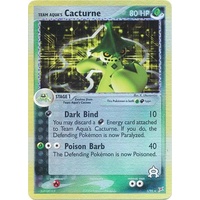 Team Aqua's Cacturne 1/95 EX Team Magma vs Team Aqua Reverse Holo Rare Pokemon Card NEAR MINT TCG