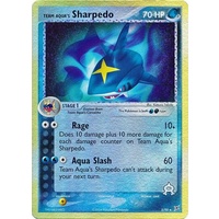 Team Aqua's Sharpedo 5/95 EX Team Magma vs Team Aqua Reverse Holo Rare Pokemon Card NEAR MINT TCG