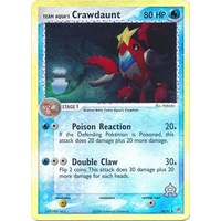 Team Aqua's Crawdaunt 14/95 EX Team Magma vs Team Aqua Reverse Holo Rare Pokemon Card NEAR MINT TCG