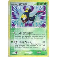 Team Aqua's Seviper 17/95 EX Team Magma vs Team Aqua Reverse Holo Rare Pokemon Card NEAR MINT TCG