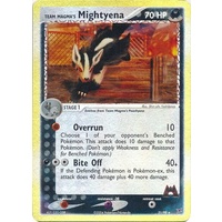 Team Magma's Mightyena 21/95 EX Team Magma vs Team Aqua Reverse Holo Rare Pokemon Card NEAR MINT TCG