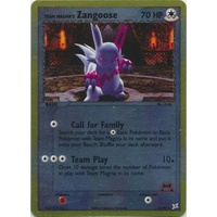 Team Magma's Zangoose 23/95 EX Team Magma vs Team Aqua Reverse Holo Rare Pokemon Card NEAR MINT TCG