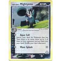 Team Aqua's Mightyena 30/95 EX Team Magma vs Team Aqua Reverse Holo Uncommon Pokemon Card NEAR MINT TCG