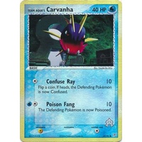 Team Aqua's Carvanha 47/95 EX Team Magma vs Team Aqua Reverse Holo Common Pokemon Card NEAR MINT TCG