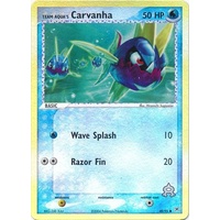 Team Aqua's Carvanha 48/95 EX Team Magma vs Team AquaReverse Holo  Common Pokemon Card NEAR MINT TCG