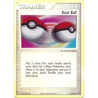 Dual Ball 72/95 EX Team Magma vs Team Aqua Reverse Holo Uncommon Trainer Pokemon Card NEAR MINT TCG