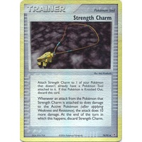 Strength Charm 74/95 EX Team Magma vs Team Aqua Reverse Holo Uncommon Trainer Pokemon Card NEAR MINT TCG