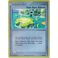 Team Aqua Hideout 78/95 EX Team Magma vs Team Aqua Reverse Holo Uncommon Trainer Pokemon Card NEAR MINT TCG