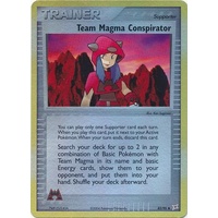 Team Magma Conspirator 82/95 EX Team Magma vs Team Aqua Reverse Holo Uncommon Trainer Pokemon Card NEAR MINT TCG