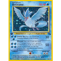 Articuno 2/62 Fossil Set 1st Edition Holo Rare Pokemon Card NEAR MINT TCG