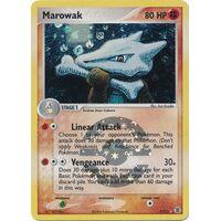 Marowak 7/112 EX Fire Red & Leaf Green Reverse Holo Rare Pokemon Card NEAR MINT TCG