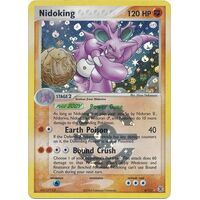 Nidoking 8/112 EX Fire Red & Leaf Green Reverse Holo Rare Pokemon Card NEAR MINT TCG