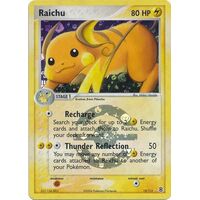 Raichu 12/112 EX Fire Red & Leaf Green Reverse Holo Rare Pokemon Card NEAR MINT TCG