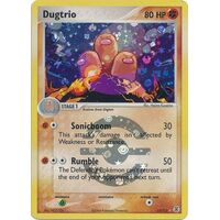 Dugtrio 22/112 EX Fire Red & Leaf Green Reverse Holo Rare Pokemon Card NEAR MINT TCG