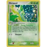 Metapod 39/112 EX Fire Red & Leaf Green Reverse Holo Uncommon Pokemon Card NEAR MINT TCG