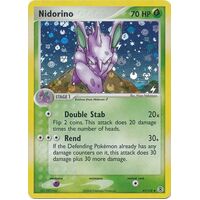 Nidorino 41/112 EX Fire Red & Leaf Green Reverse Holo Uncommon Pokemon Card NEAR MINT TCG