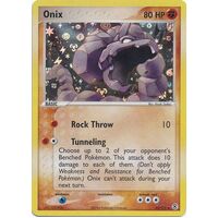 Onix 42/112 EX Fire Red & Leaf Green Reverse Holo Uncommon Pokemon Card NEAR MINT TCG