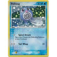 Poliwag 75/112 EX Fire Red & Leaf Green Reverse Holo Common Pokemon Card NEAR MINT TCG