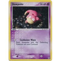 Slowpoke 80/112 EX Fire Red & Leaf Green Reverse Holo Common Pokemon Card NEAR MINT TCG