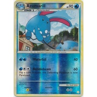 Azumarill 2/123 HS Base Set Reverse Holo Rare Pokemon Card NEAR MINT TCG