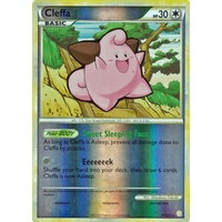 Cleffa 17/123 HS Base Set Reverse Holo Rare Pokemon Card NEAR MINT TCG