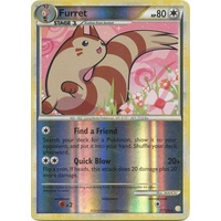 Furret 21/123 HS Base Set Reverse Holo Rare Pokemon Card NEAR MINT TCG