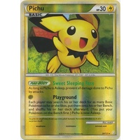 Pichu 28/123 HS Base Set Reverse Holo Rare Pokemon Card NEAR MINT TCG