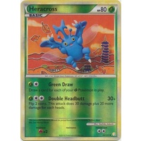 Heracross 43/123 HS Base Set Reverse Holo UnReverse Holo Common Pokemon Card NEAR MINT TCG