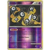 Unown 54/123 HS Base Set Reverse Holo UnReverse Holo Common Pokemon Card NEAR MINT TCG