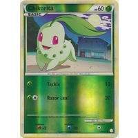 Chikorita 59/123 HS Base Set Reverse Holo Common Pokemon Card NEAR MINT TCG