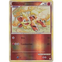 Growlithe 65/123 HS Base Set Reverse Holo Common Pokemon Card NEAR MINT TCG