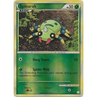 Spinarak 83/123 HS Base Set Reverse Holo Common Pokemon Card NEAR MINT TCG