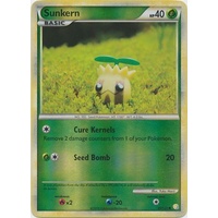 Sunkern 85/123 HS Base Set Reverse Holo Common Pokemon Card NEAR MINT TCG