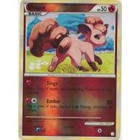 Vulpix 87/123 HS Base Set Reverse Holo Common Pokemon Card NEAR MINT TCG