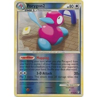 Porygon 2 49/102 HS Triumphant Reverse Holo Uncommon Pokemon Card NEAR MINT TCG