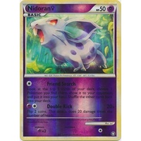 Nidoran 69/102 HS Triumphant Reverse Holo Common Pokemon Card NEAR MINT TCG