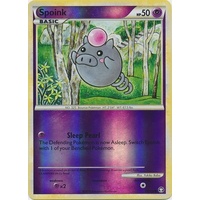 Spoink 77/102 HS Triumphant Reverse Holo Common Pokemon Card NEAR MINT TCG