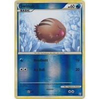 Swinub 79/102 HS Triumphant Reverse Holo Common Pokemon Card NEAR MINT TCG