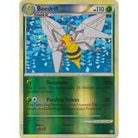 Beedrill 12/95 HS Unleashed Reverse Holo Rare Pokemon Card NEAR MINT TCG