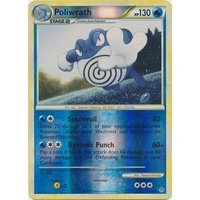 Poliwrath 21/95 HS Unleashed Reverse Holo Rare Pokemon Card NEAR MINT TCG