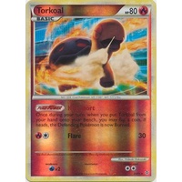 Torkoal 25/95 HS Unleashed Reverse Holo Rare Pokemon Card NEAR MINT TCG