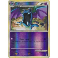 Golbat 30/95 HS Unleashed Reverse Holo Uncommon Pokemon Card NEAR MINT TCG