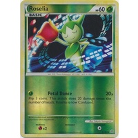 Roselia 61/95 HS Unleashed Reverse Holo Common Trainer Pokemon Card NEAR MINT TCG