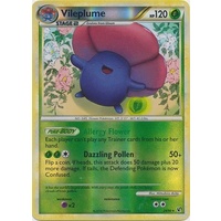 Vileplume 24/90 HS Undaunted Reverse Holo Rare Pokemon Card NEAR MINT TCG