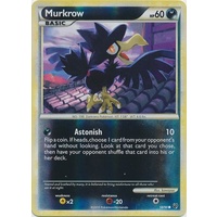 Murkrow 58/90 HS Undaunted Reverse Holo Common Pokemon Card NEAR MINT TCG